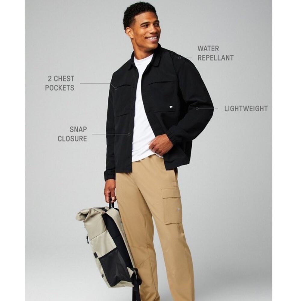 Fabletics Outpost Jacket Men Medium Long Sleeve A… - image 2